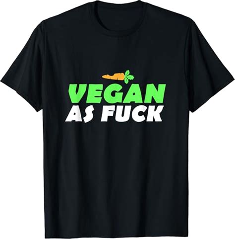 Vegan As Fuck Retro T Shirt Uk Clothing