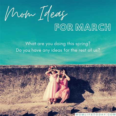 momlife today on instagram “check out today s post for 30 awesome ideas for march by janel