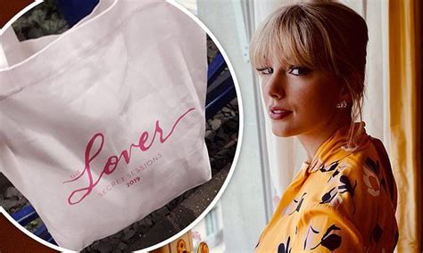 Taylor Swift Hosts First Secret Sessions Listening Party For Lover Album At Her