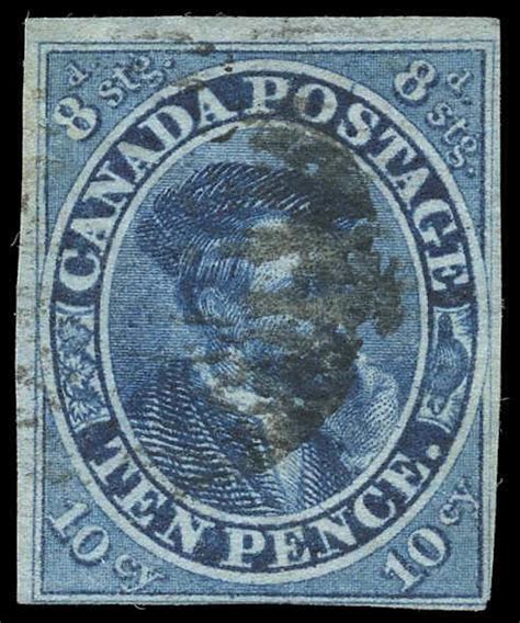 buy canada 7 jacques cartier 1855 10d used very fine u vf 002 vista stamps