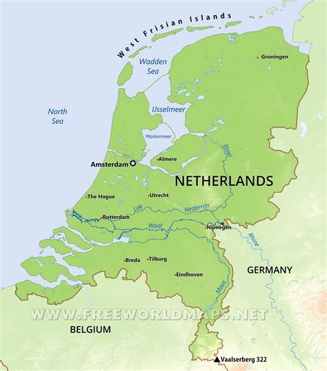 The Netherlands Physical Map