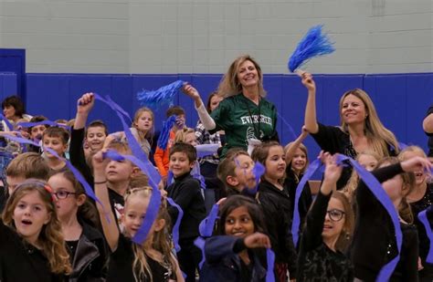 Evergreen Elementary School Celebrates Blue Ribbon Award