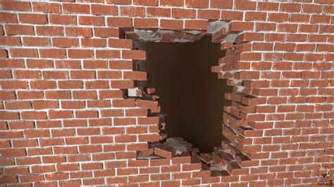 Eugene Sminovsky Hole In A Brick Wall