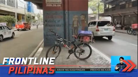 Food Delivery Rider Na Ninakawan Ng Bike Tinulungan Ng Netizens Youtube