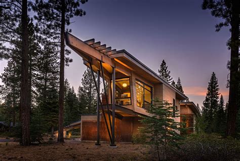 Modern Cabin Like Retreat Rules The Californian Landscape