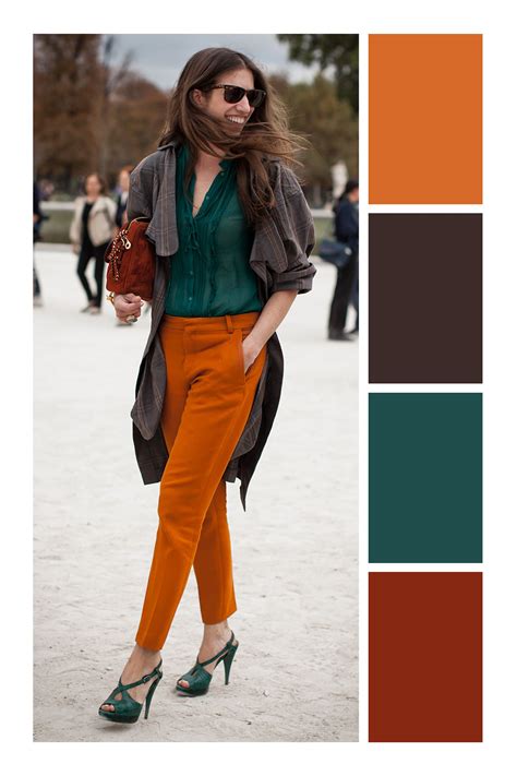Como Combinar Laranja Colour Combinations Fashion Color Combinations