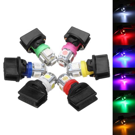 That disables the daytime running lights and it turns on the instrument cluster lights. 10x T10 SMD 5050 194 LED Car Bulbs Instrument Panel Lamp ...