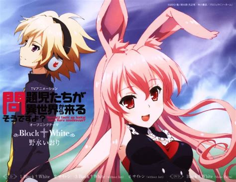 Black Rabbit And Izayoi Sakamaki Anime Otaku Anime Anime Artwork