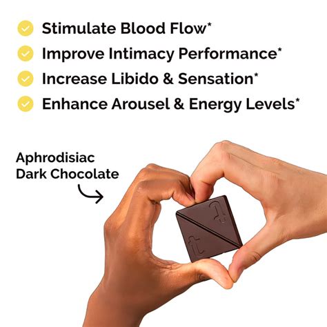 Sex Chocolate Aphrodisiac And Libido Enhancement Chocolate For Couples Tabs Chocolate