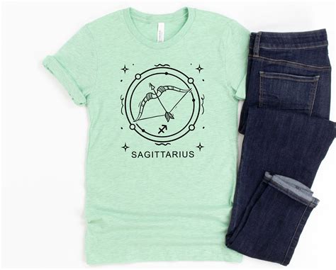 Sagittarius Shirt Zodiac Sign Sagittarius Gift Astrology Sign Gift