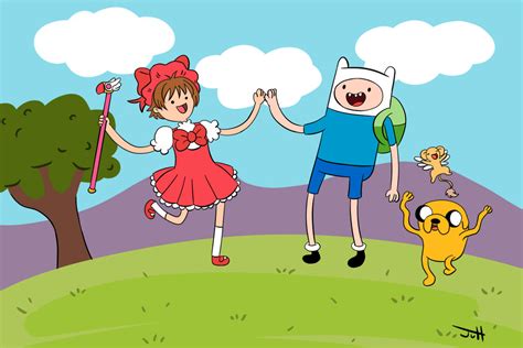 Do You Like Adventure Time Too Cardcaptor Sakura Fan Art 35542113