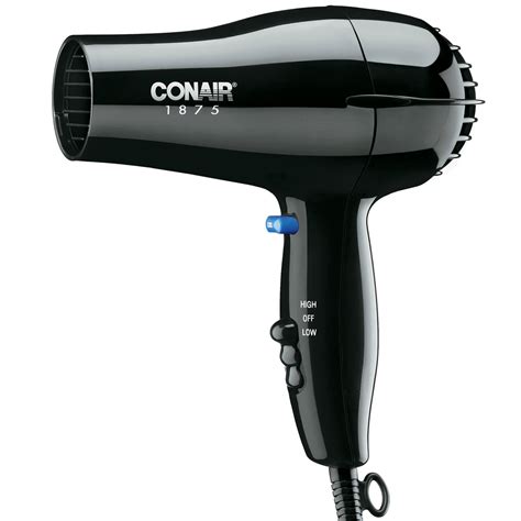 Dyson supersonic™ hair dryer engineered to protect hair with fast drying and controlled styling. Conair® 247BW 1875 Watt Compact Hair Dryer Black 4 Per ...