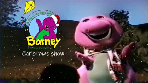 Barney In Universal Studios Christmas Show Youtube