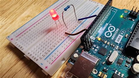 How To Connect Blink An Led With Arduino