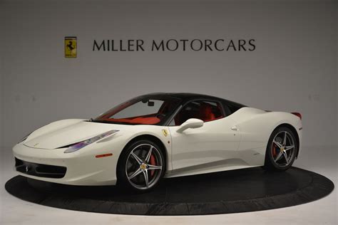 Pre Owned 2012 Ferrari 458 Italia For Sale Miller Motorcars Stock