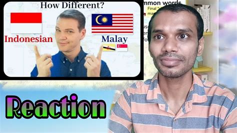 How Different Are Indonesian And Malay Reaction Al Hafiz Youtube