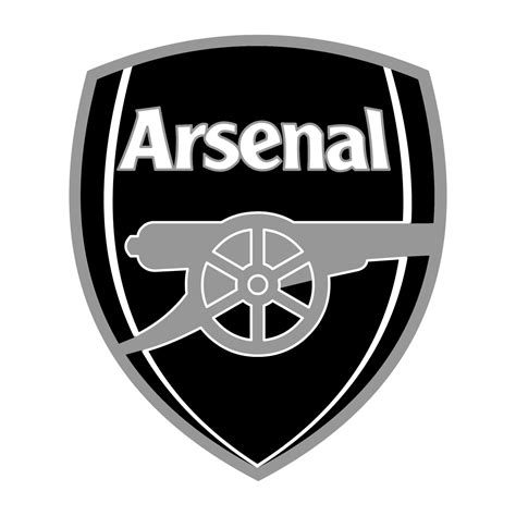 Arsenal Logo Black And White Brands Logos