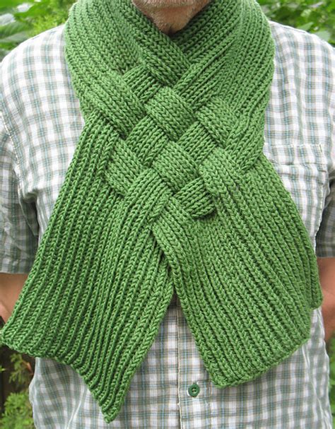 Beautiful Skills Crochet Knitting Quilting Celtic Knot Looped Scarf