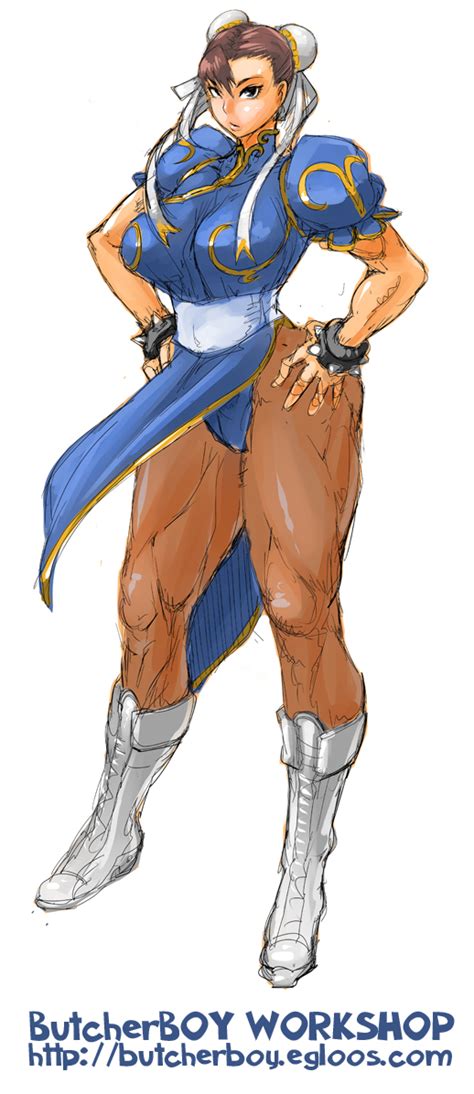 Chun Li Street Fighter Drawn By Butcherboy Danbooru