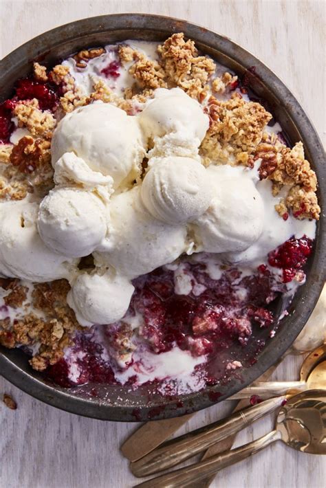 Raspberry Rhubarb Crumble Recipes Plums Cooking Company