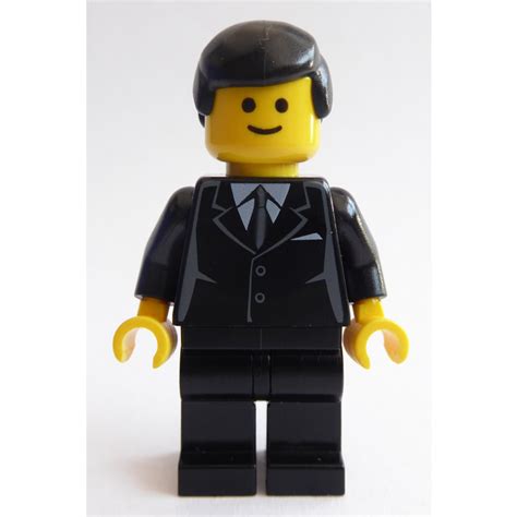 Lego Man Dans Noir Suit Et Tie Figurine Brick Owl Lego Marché