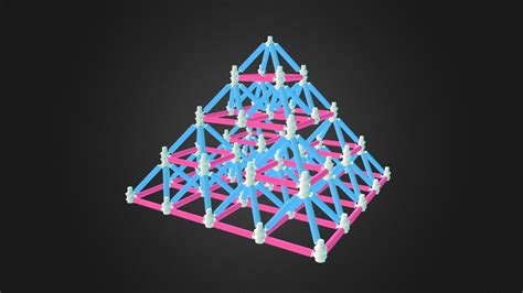 Fractal Pyramid 3 Levels 3d Model By Astrologix E4126d4 Sketchfab