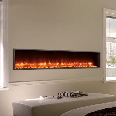 79 In Built In Led Electric Fireplace Built In