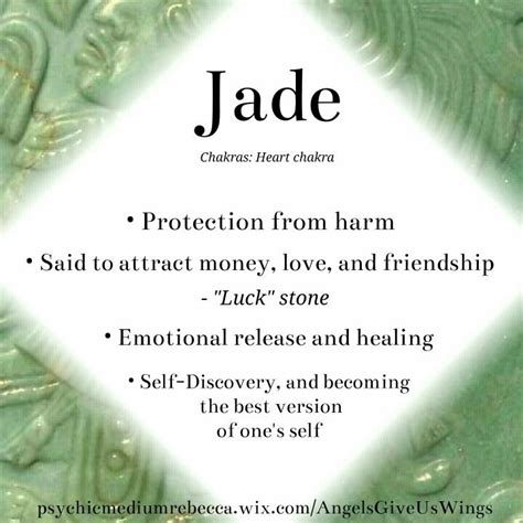 Jade Crystal Meaning Crystal Meanings Jade Stone Jewellery Jade