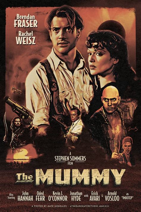 The Mummy And The Mummy Returns Poster Art Created By Artist Nate