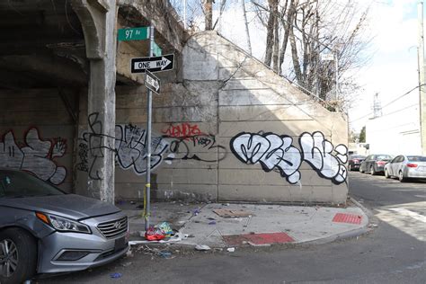 Pained By The Past Nypd Covers Graffiti Citywide Solutions Nyc