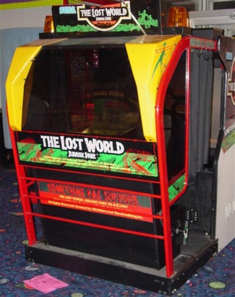 The Lost World Jurassic Park The Arcade Game Zomg So Much Fun Arcade Arcade Games The