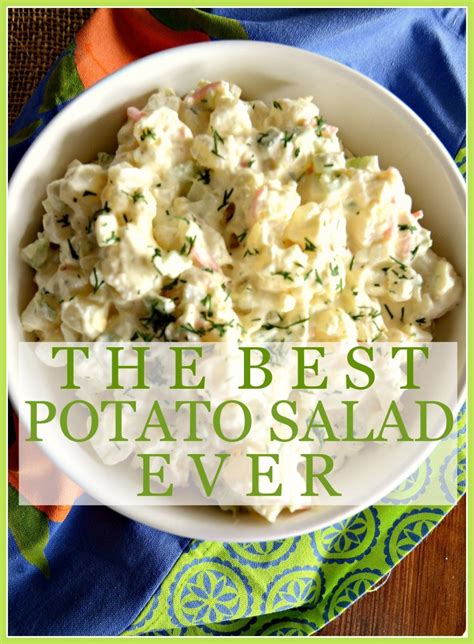 We simmer potatoes whole in salted water when making potato salad. 10 BEST JULY 4TH RECIPES - StoneGable