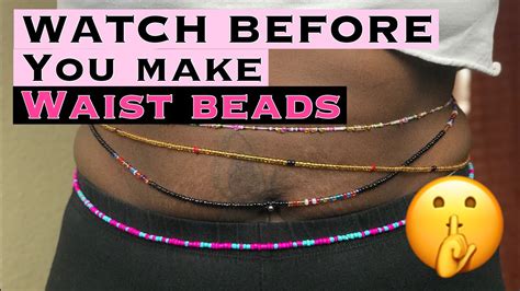 Great savings & free delivery / collection on many items. DIY Waist Beads - YouTube