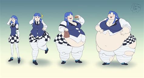 Fat Anime Girl Weight Gain Hot Sex Picture