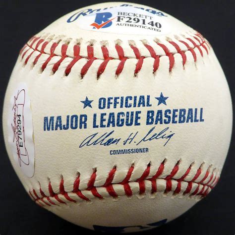 Nick Johnson Autographed Signed Official Mlb Baseball New York Yankees