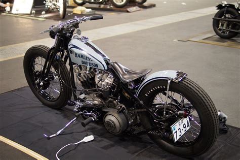 Harley davidson shovelhead chopper swedish style. Harley-Davidson FL Shovelhead rigid | Springer style front ...