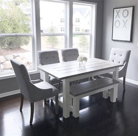Check spelling or type a new query. Farmhouse table with custom gray stain. | Home decor ...