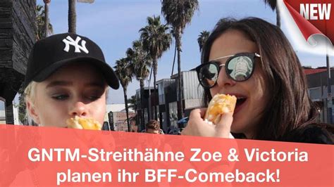 Gntm Streithähne Zoe And Victoria Planen Ihr Bff Comeback Celebrities