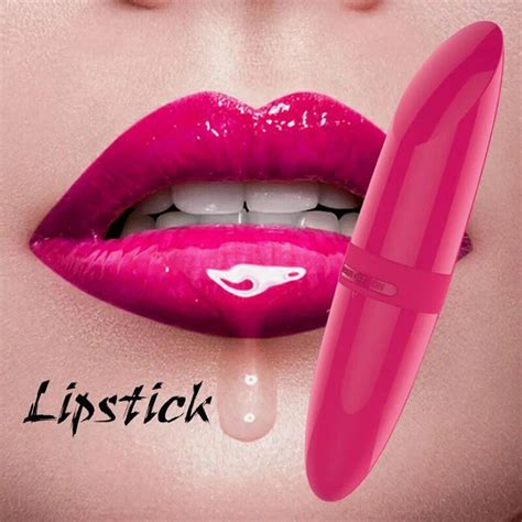 Sexy Lipstick Makeup Sex Toys Vibrator Vibrating Masturbation Dildo Erotic Vibrators Egg