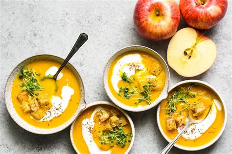 Carrot Apple Soup Slow Cooker Recipe Foxes Love Lemons