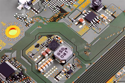 Electronic Circuit Board Close Up Stock Image Image Of Hardware