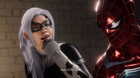 Black Cat From Spiderman Ps4 Black Cat Marvel Spaider Man Spectacular Spider Man