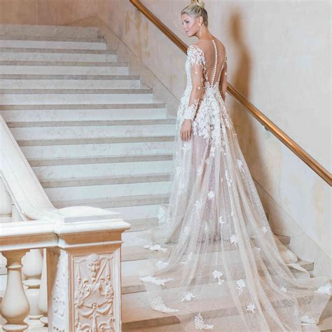 Western wedding dresses gorgeous wedding dress bridal wedding dresses designer wedding dresses bridal style sheer wedding dress bridal rich jewel tones and luxurious details came together for this moody wedding shoot, from the minds of photographer amanda afton and a stellar. Amanda Kloots and Nick Cordero's Glam New York City Wedding