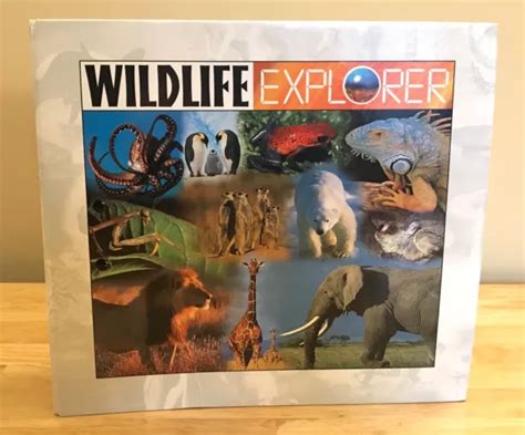 Wildlife Explorer Binder With 80 Animal Fact Cards In 8 Groups Used