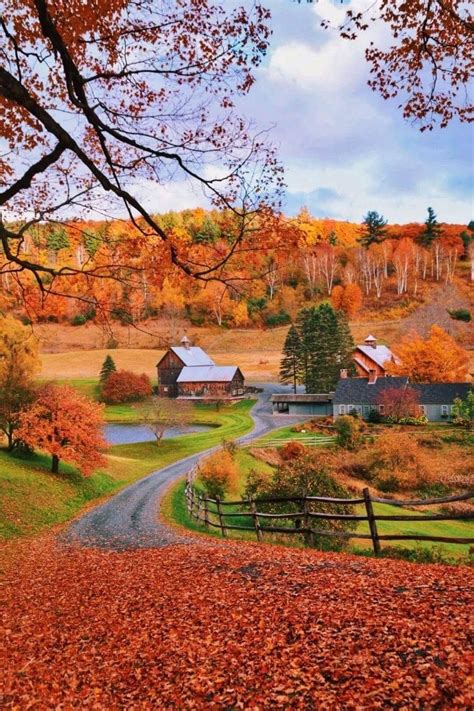 Pin By Theresa Vance On Seasons Autumn Scenery Vermont Fall Fall