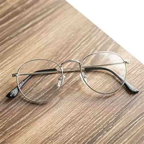Pro Acme Classic Round Metal Clear Lens Glasses Frame Unisex Circle Eyeglasses Ebay