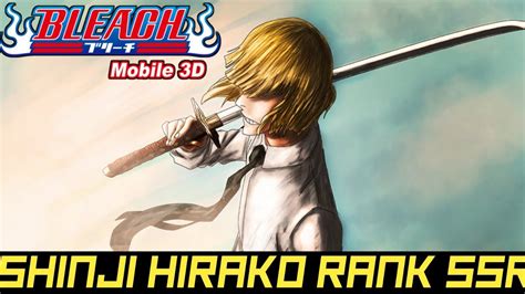 Shinji Hirako Rank SSR Bleach Mobile 3D Zeygamming Official YouTube