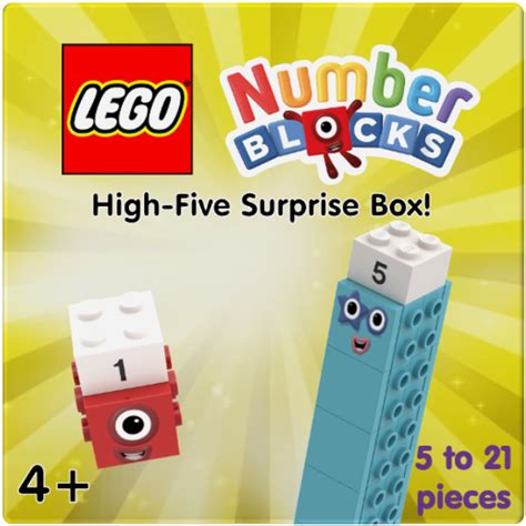Lego Numberblocks High Five Surprize Box By Jeltemreal On Deviantart