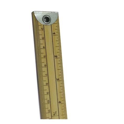 Wooden Meter Ruler With Metal End Learningstore Singapore