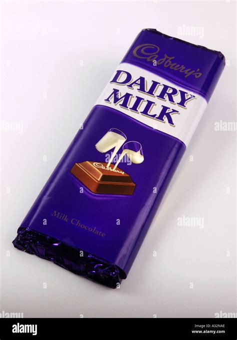 Cadbury S Dairy Milk Chocolate Bar Stock Photo Alamy